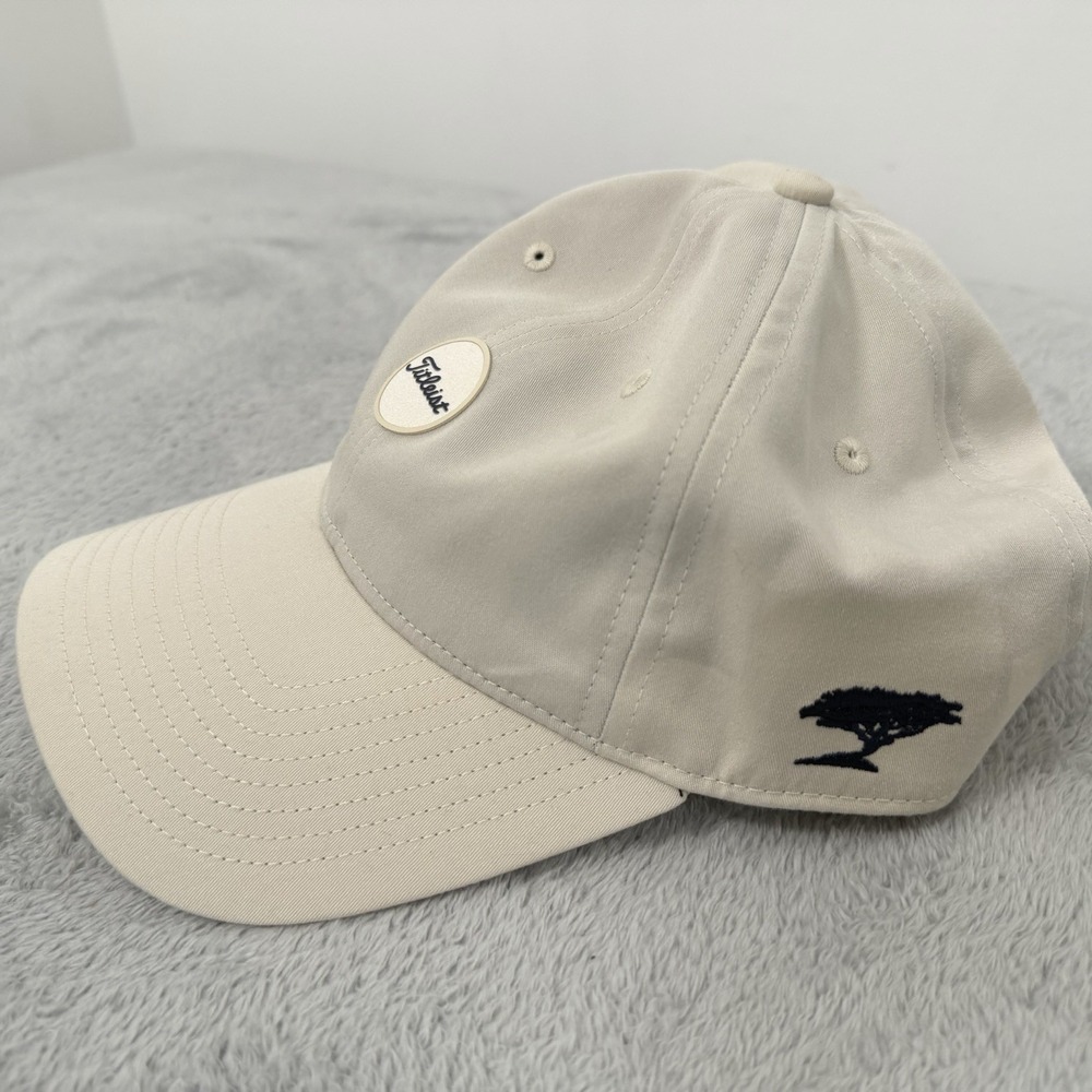 Titleist Golf Montauk Lightweight Mens Golf Hat Beige Adjustable NWT